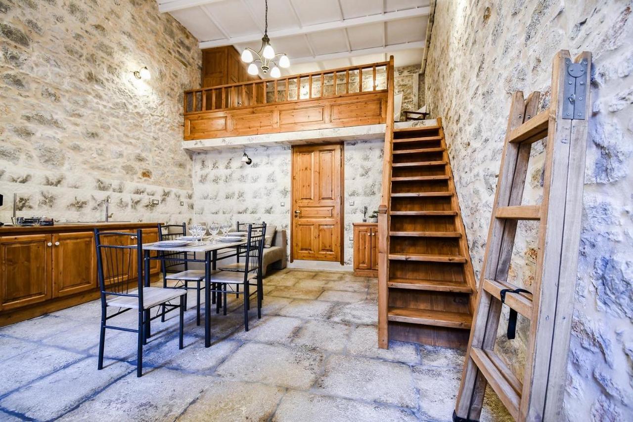 Stone Living Stone apartment in Symi  Esterno foto