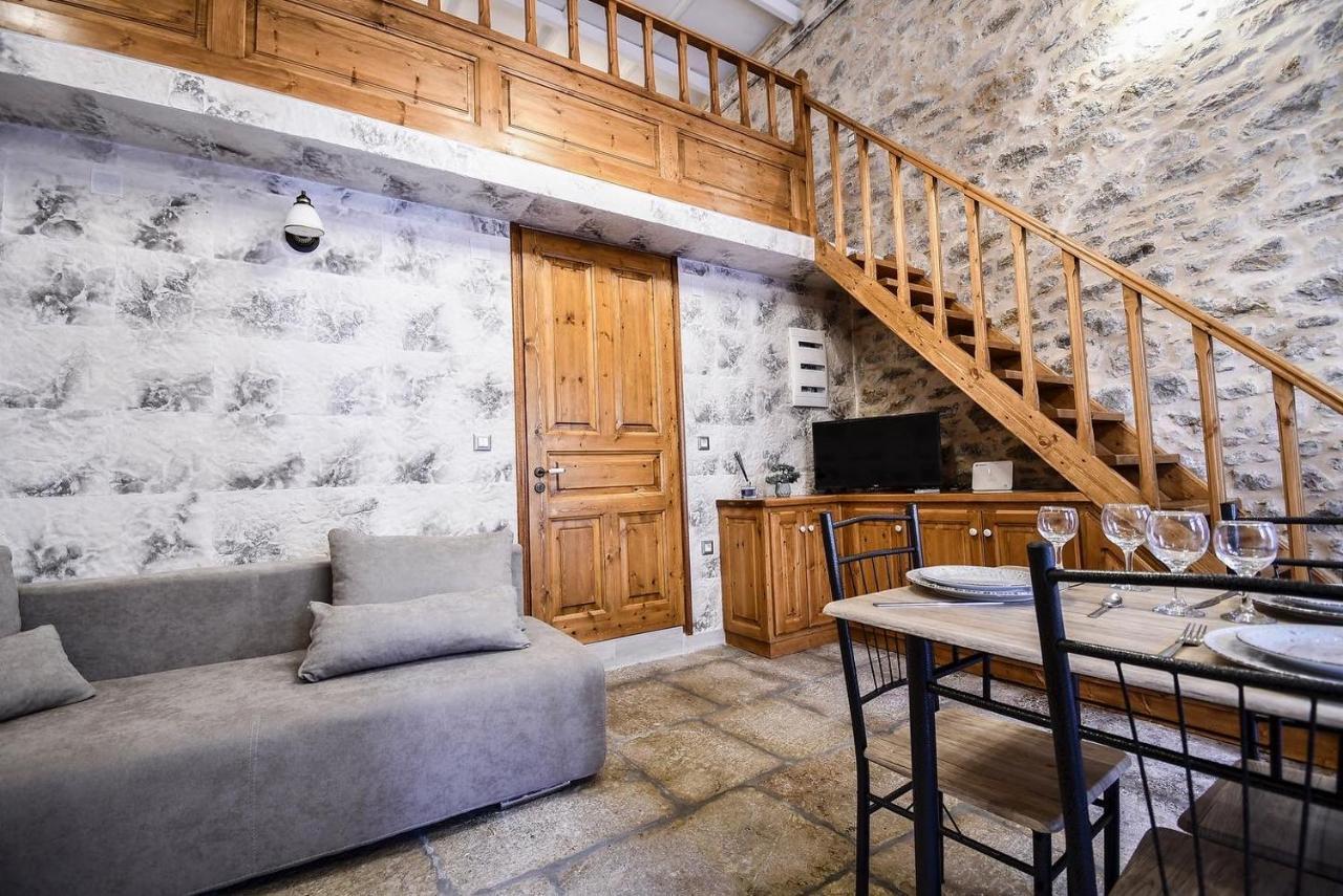 Stone Living Stone apartment in Symi  Esterno foto