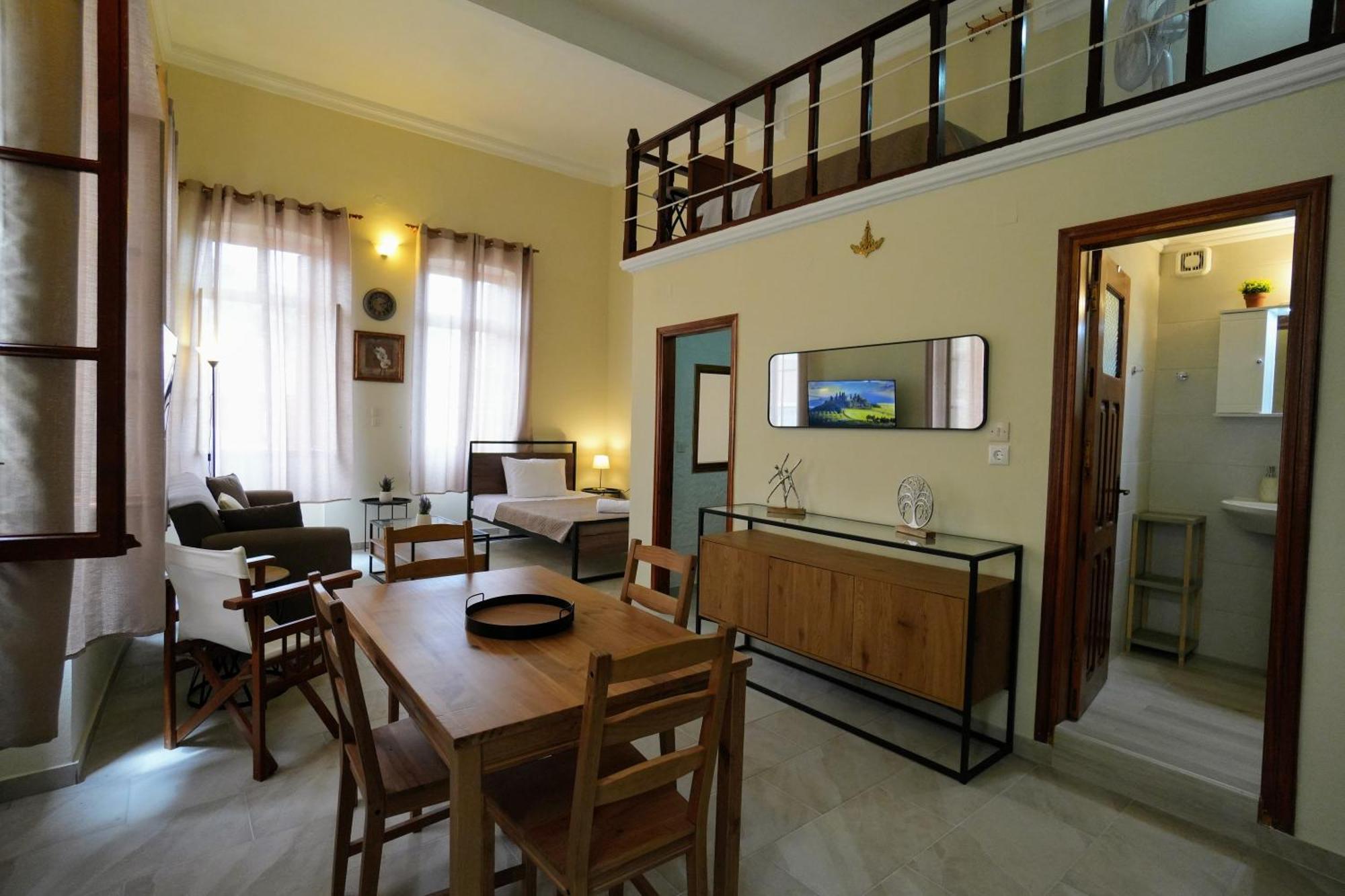 Stone Living Stone apartment in Symi  Esterno foto