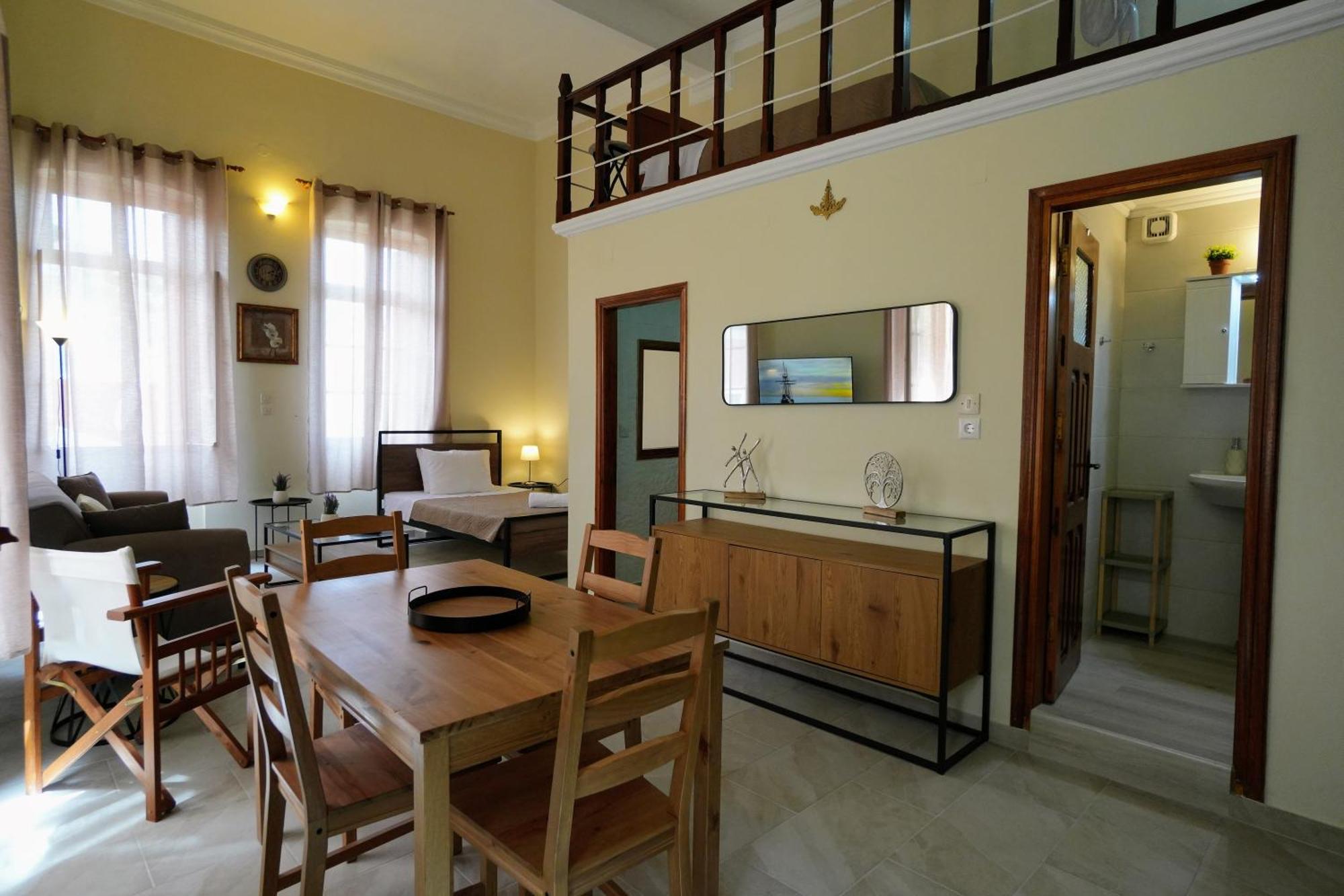 Stone Living Stone apartment in Symi  Esterno foto